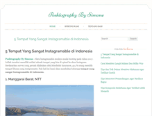 Tablet Screenshot of poshtographybysimone.com